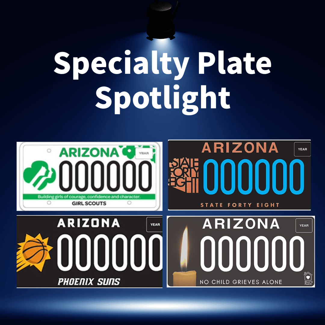 specialty plates Department of Transportation
